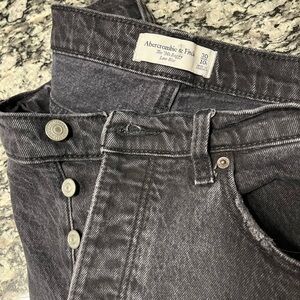 Abercrombie & Fitch Button-Fly Jeans